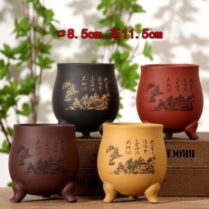 CHẬU TỬ SA TRÒN CHÂN QUỲ