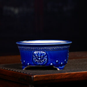 CHẬU TRÒN MEN LONG TUYỀN HỔ PHÙ