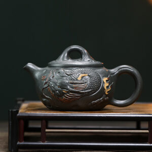 ẤM MẶC LỤC NÊ PHỎNG CỔ LONG ẨN