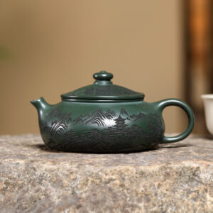 ẤM MẶC LỤC NÊ HÀN GIANG SƠN THUỶ