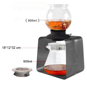 BỘ ẤM TRÀ NHỎ GIỌT BẰNG THUỶ TINH