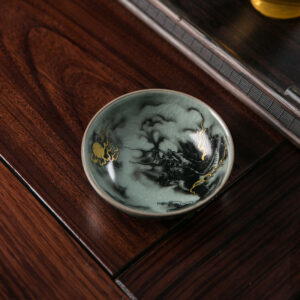 CHÉN SỨ MEN RẠN MẶC LONG