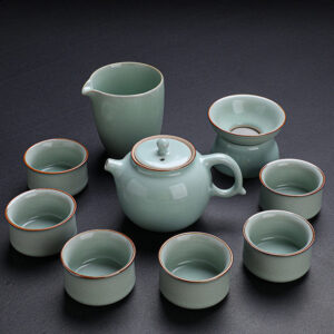 BỘ ẤM CHÉN MEN NGỌC NHỮ DIÊU