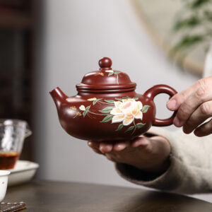 ẤM CHU SA DUNG THIÊN HOA MẪU ĐƠN