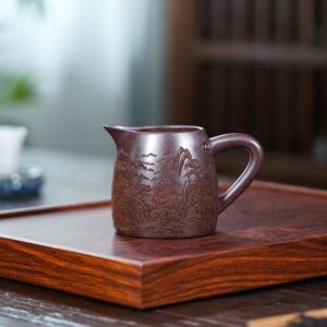 TỐNG TRÀ GỐM HOẢ BIẾN CAO SƠN LƯU THUỶ