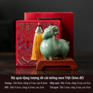 HỘP QUÀ TƯỢNG DÊ MEN NGỌC